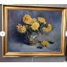 Tableau représentant un bouquet de pivoines