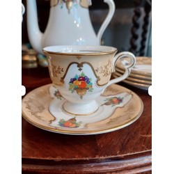 Service à café en porcelaine anglaise