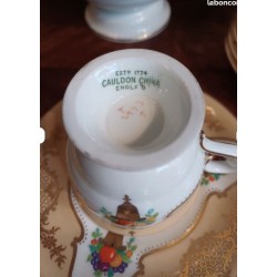 Service à café en porcelaine anglaise