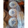 Lot de 3 assiettes en porcelaine de chine XVIIIe
