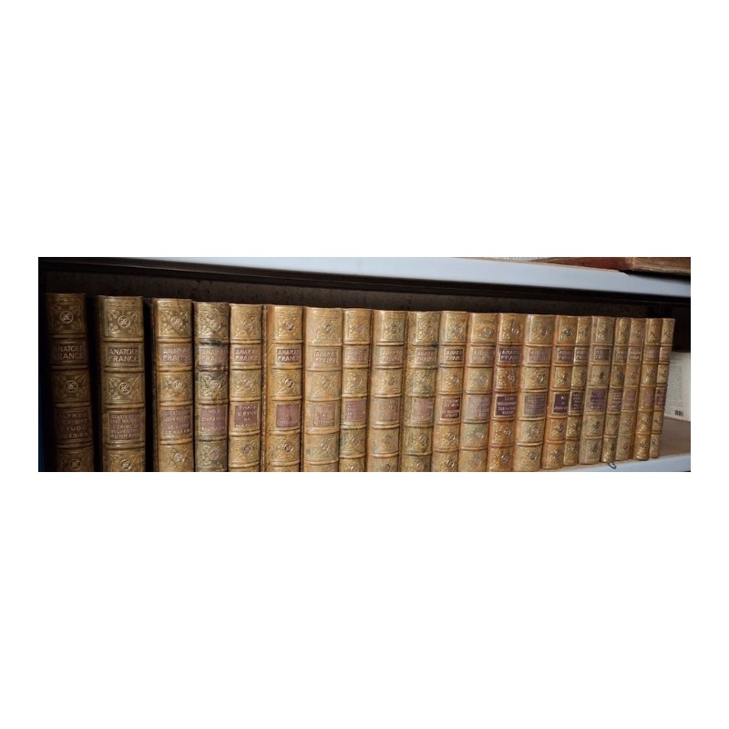 Collection reliée illustrées Anatole France
