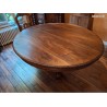 Table ronde extensible néo gothique