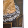 Huile sur toile chat