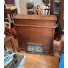 Harmonium en bois naturel