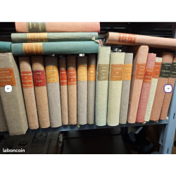 Lot de 47 livres reliés