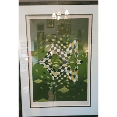 Lithographie originale de Xavier Froissart