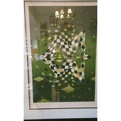 Lithographie originale de Xavier Froissart