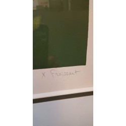 Lithographie originale de Xavier Froissart