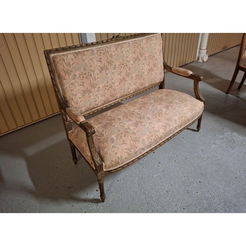 Banquette style Louis XVI