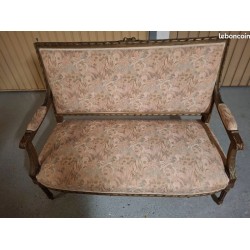 Banquette style Louis XVI