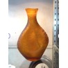 Flacon vase soliflore pâte de verre