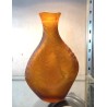 Flacon vase soliflore pâte de verre